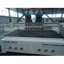 Multi Heads Wood CNC Router Machine for Wooden Sculpture